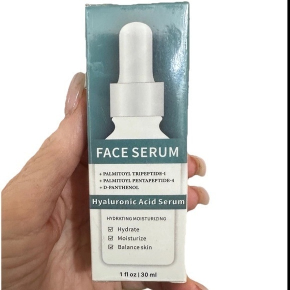 FACE SERUM with 3% Hyaluronic Acid Face Serum 1fl oz SEALED NEW Anti-Wrinkle